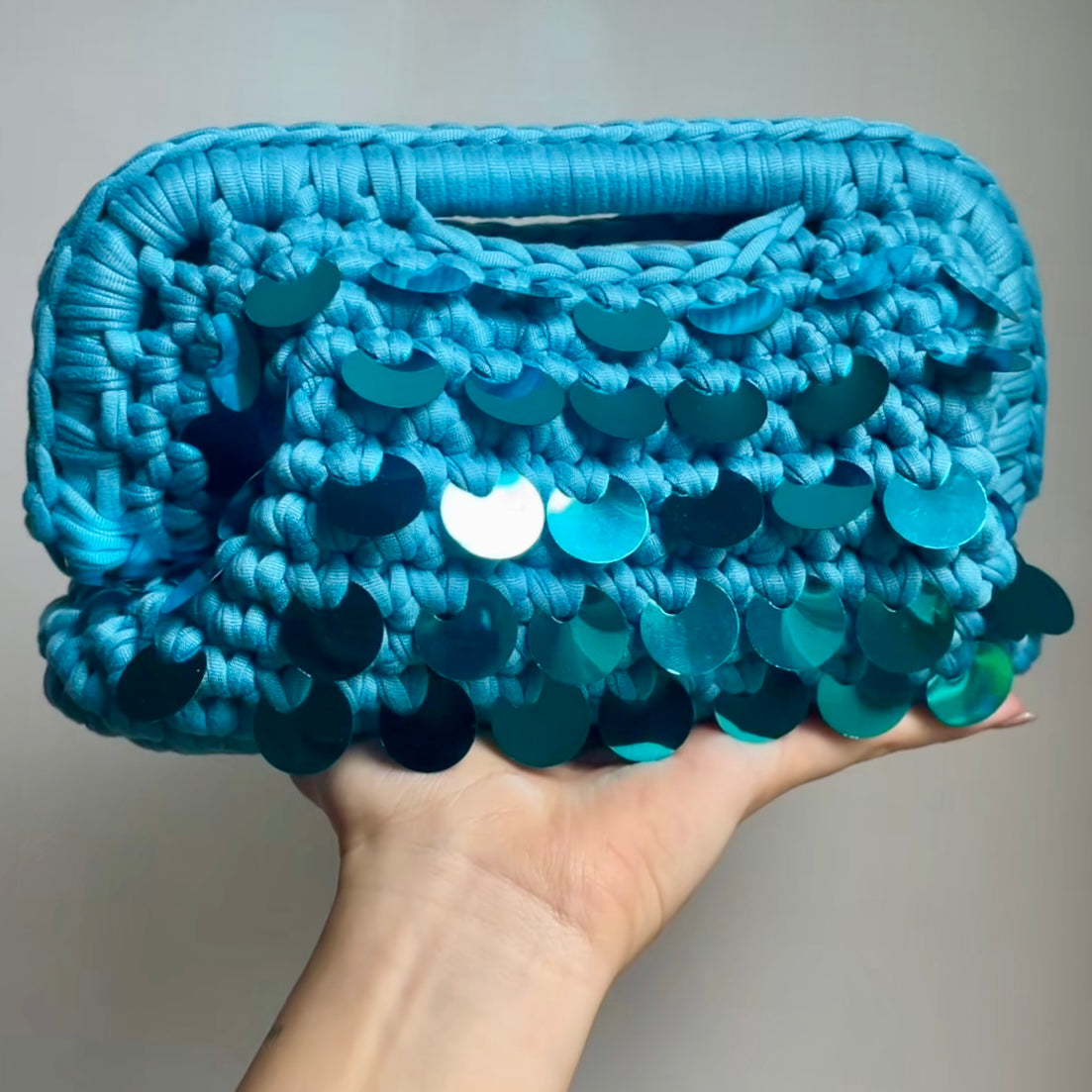 Ophelia Azzurro con Paillettes