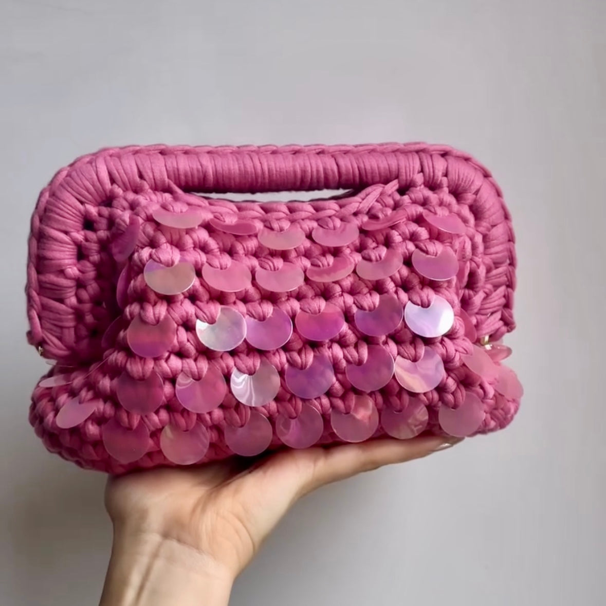 Ophelia Rosa con Paillettes