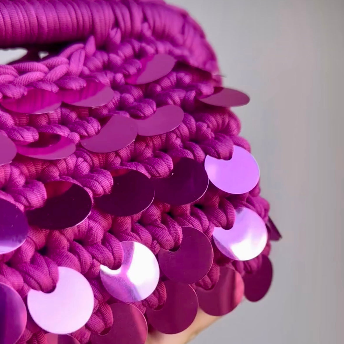 Ophelia Fucsia con Paillettes