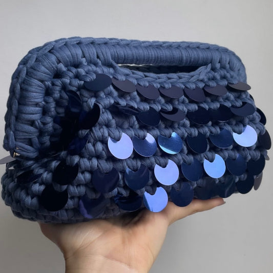 Ophelia Blu con Paillettes