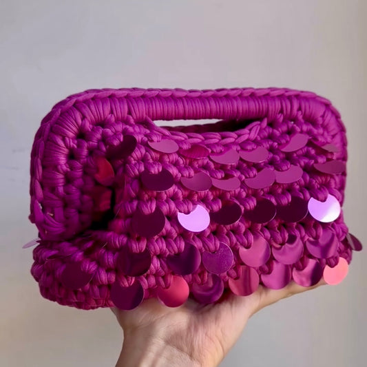 Ophelia Fucsia con Paillettes